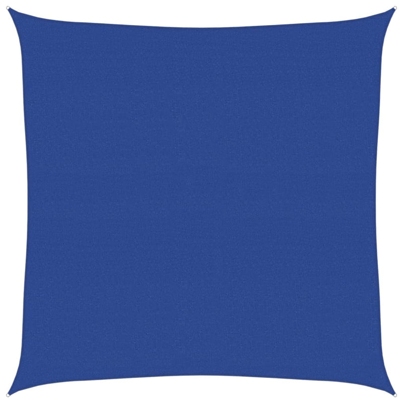 Afbeelding laden in galerijviewer, Vidaxl zonnezeil 160 g m² vierkant 7x7 m hdpe blauw
