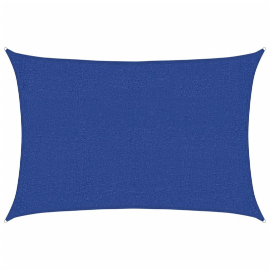 Vidaxl zonnezeil 160 g m² 2x3 m hdpe blauw
