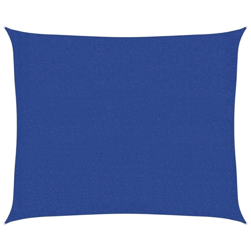 Afbeelding laden in galerijviewer, Vidaxl zonnezeil 160 g m² 2,5x3 m hdpe blauw
