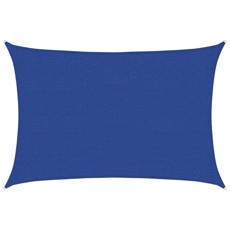 Afbeelding laden in galerijviewer, Vidaxl zonnezeil 160 g m² 2,5x4 m hdpe blauw
