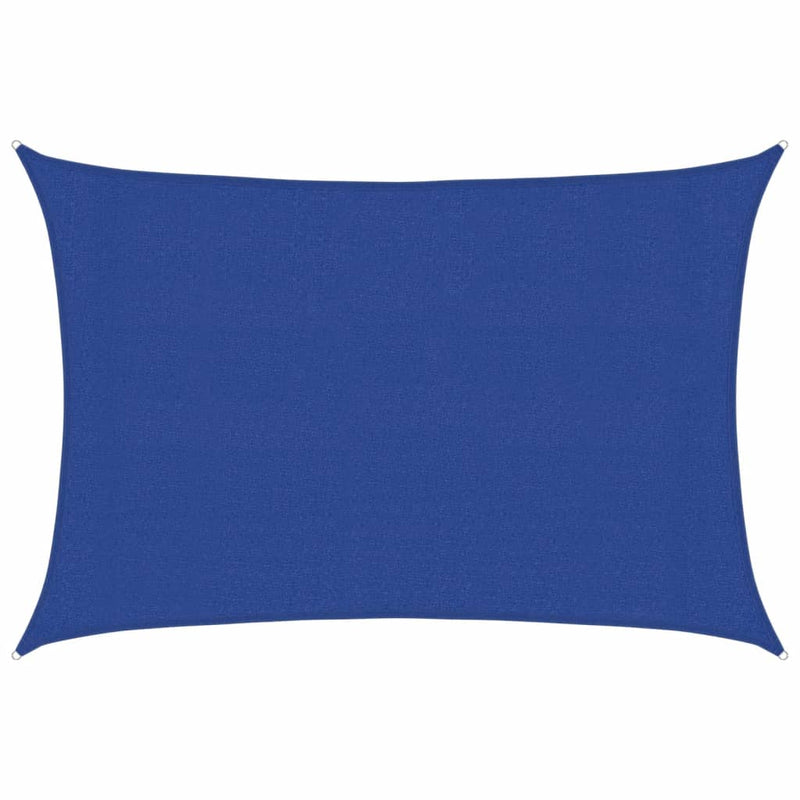 Afbeelding laden in galerijviewer, Vidaxl zonnezeil 160 g m² rechthoekig 3x4 m hdpe blauw
