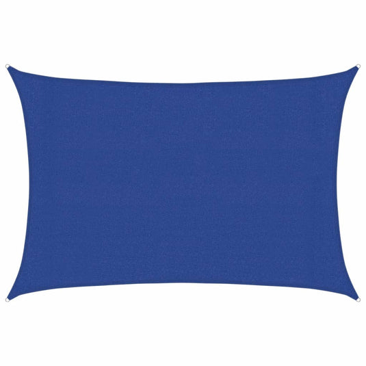Vidaxl zonnezeil 160 g m² rechthoekig 3x4 m hdpe blauw