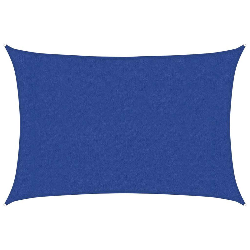 Afbeelding laden in galerijviewer, Vidaxl zonnezeil 160 g m² rechthoekig 3x4,5 m hdpe blauw
