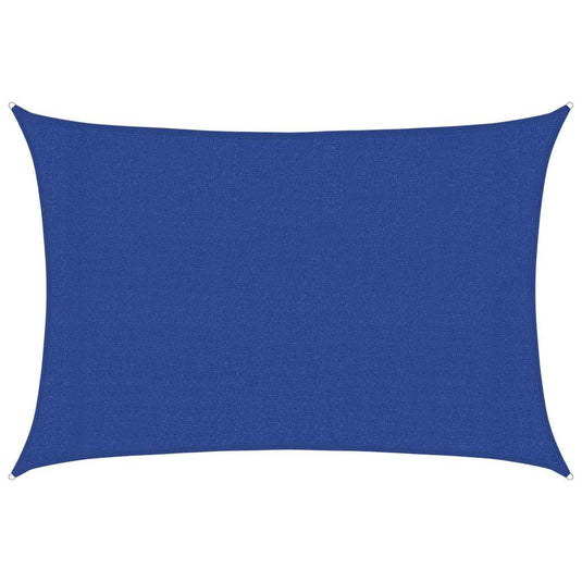 Vidaxl zonnezeil 160 g m² rechthoekig 3x4,5 m hdpe blauw