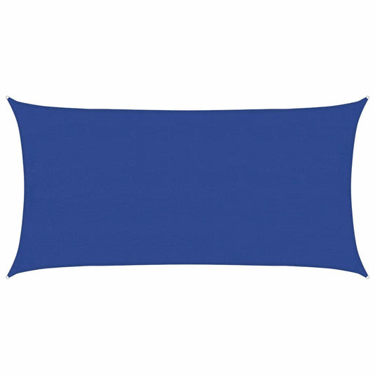Vidaxl zonnezeil 160 g m² rechthoekig 4x7 m hdpe blauw