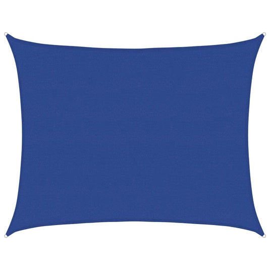 Vidaxl zonnezeil 160 g m² rechthoekig 6x8 m hdpe zwart