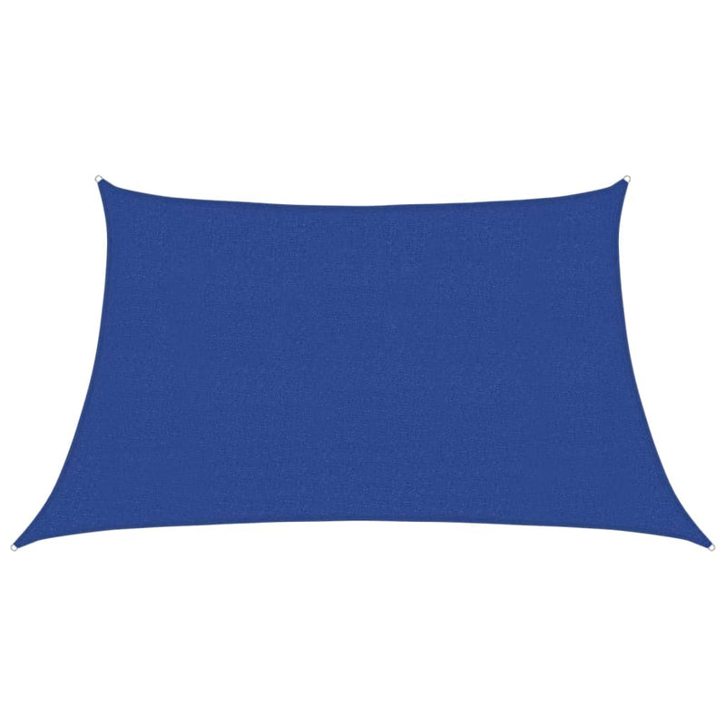 Afbeelding laden in galerijviewer, Vidaxl zonnezeil 160 g m² 3 4x2 m hdpe blauw
