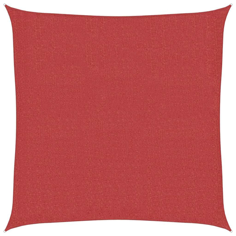 Afbeelding laden in galerijviewer, Vidaxl zonnezeil 160 g m² 2,5x2,5 m hdpe rood
