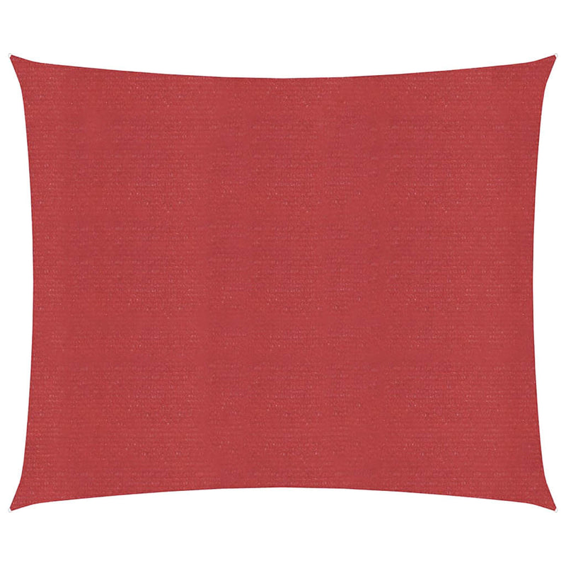 Afbeelding laden in galerijviewer, Vidaxl zonnezeil 160 g m² 4x4 m hdpe rood
