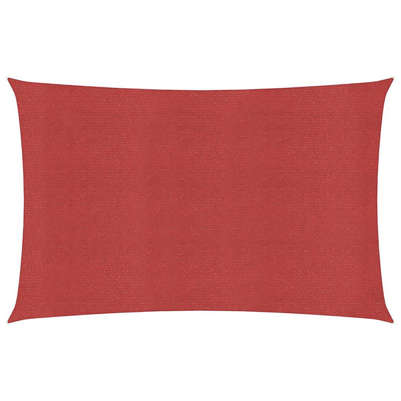 Afbeelding laden in galerijviewer, Vidaxl zonnezeil 160 g m² 2,5x5 m hdpe rood
