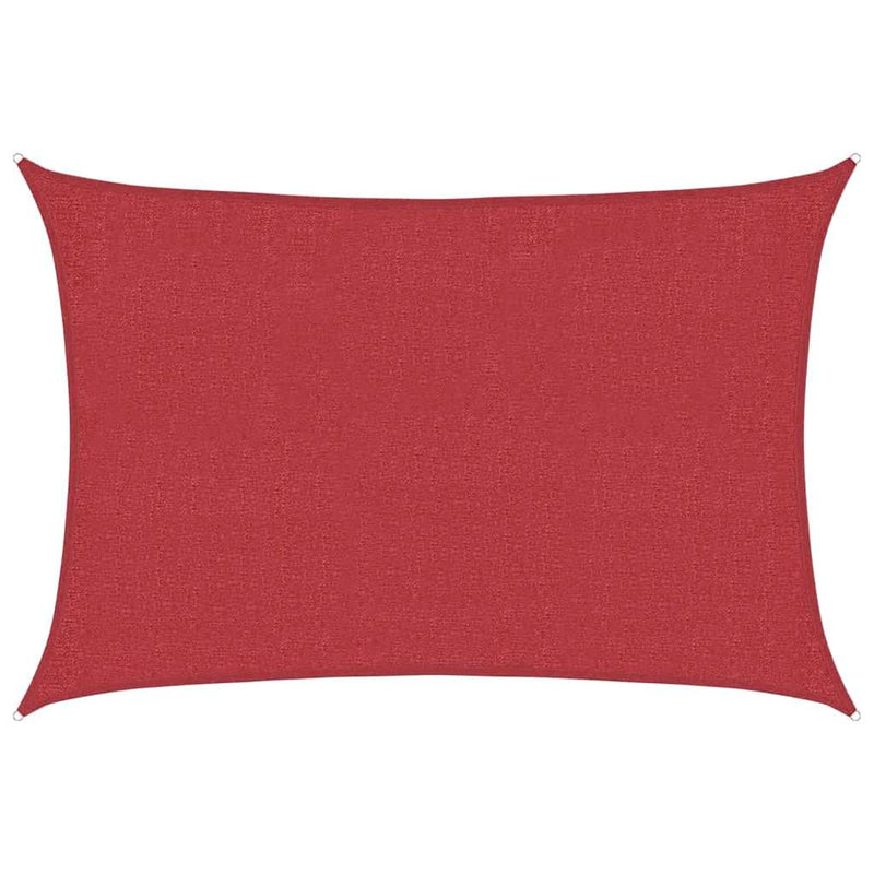 Afbeelding laden in galerijviewer, Vidaxl zonnezeil 160 g m² 3x4,5 m hdpe rood

