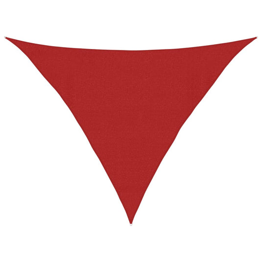 Vidaxl zonnezeil 160 g m² 4x4x5,8 m hdpe rood