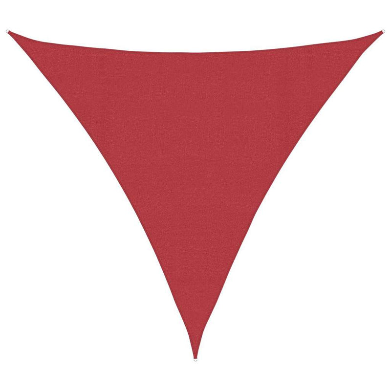Afbeelding laden in galerijviewer, Vidaxl zonnezeil 160 g m² 4,5x4,5x4,5 m hdpe rood
