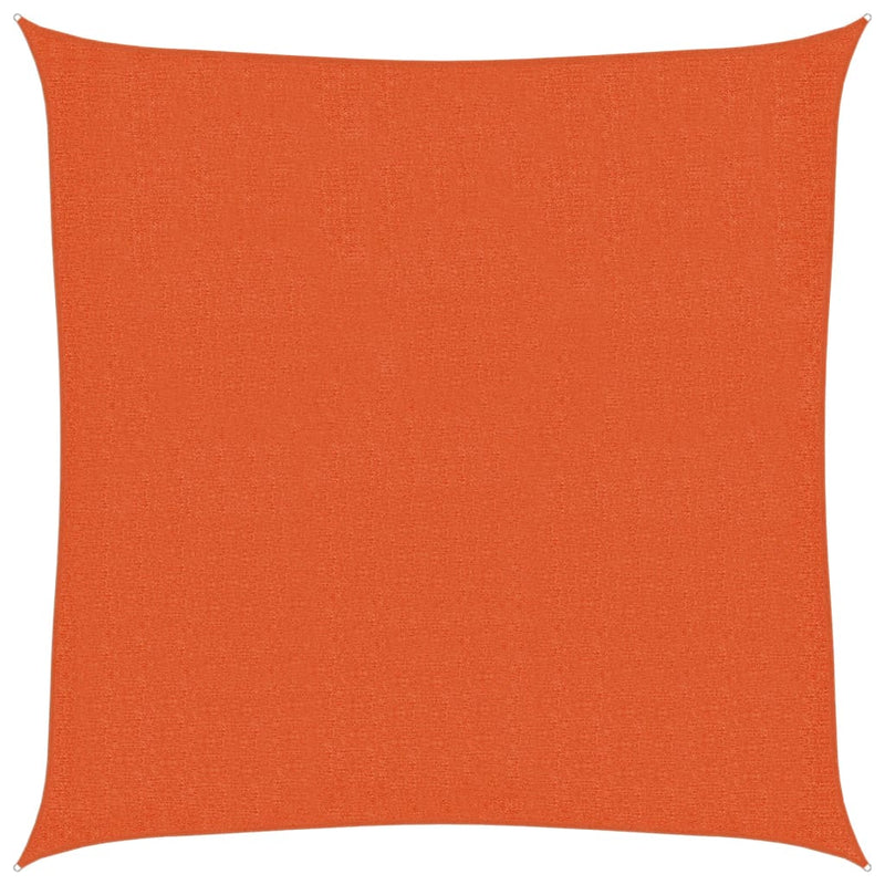 Afbeelding laden in galerijviewer, Vidaxl zonnezeil 160 g m² 3x3 m hdpe oranje
