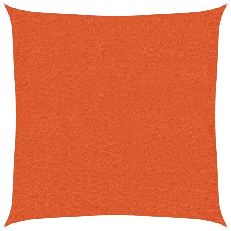 Afbeelding laden in galerijviewer, Vidaxl zonnezeil 160 g m² 3,6x3,6 m hdpe oranje
