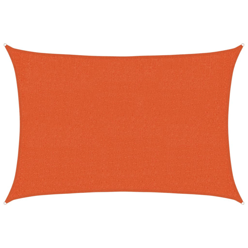 Afbeelding laden in galerijviewer, Vidaxl zonnezeil 160 g m² 2x2,5 m hdpe oranje
