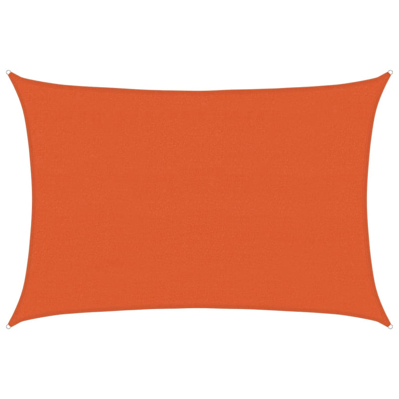 Afbeelding laden in galerijviewer, Vidaxl zonnezeil 160 g m² 3,5x5 m hdpe oranje
