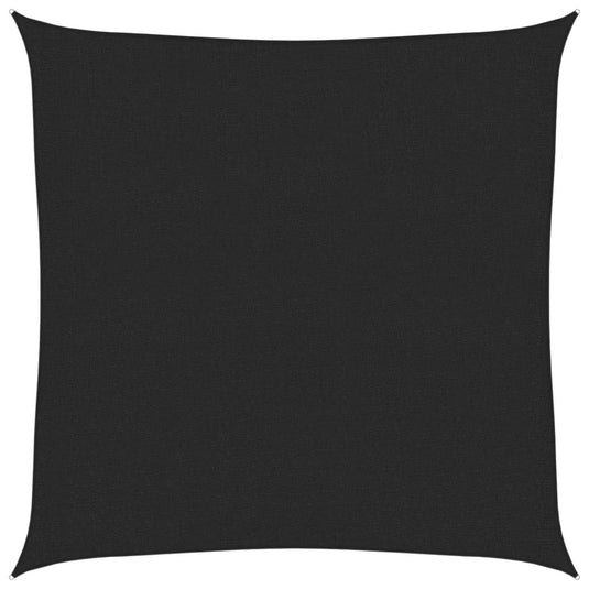 Vidaxl zonnezeil 160 g m² 2x2 m hdpe zwart