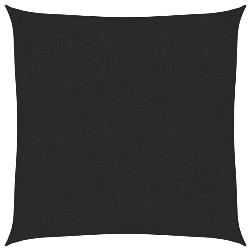 Afbeelding laden in galerijviewer, Vidaxl zonnezeil 160 g m² 3x3 m hdpe zwart
