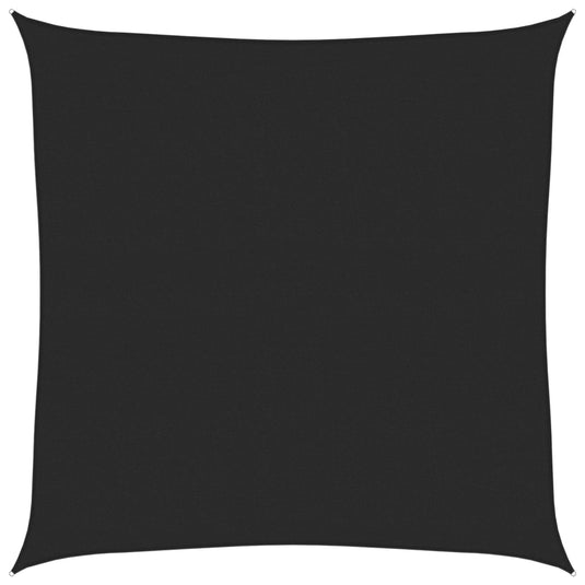 Vidaxl zonnezeil 160 g m² 4x4 m hdpe zwart