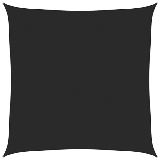 Vidaxl zonnezeil 160 g m² 6x6 m hdpe zwart