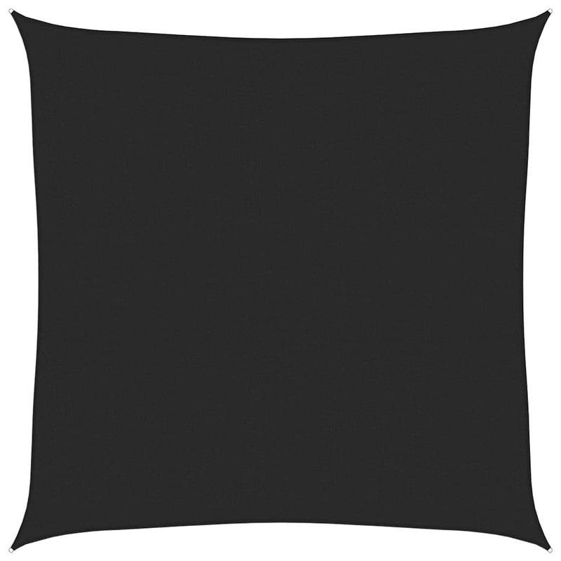 Afbeelding laden in galerijviewer, Vidaxl zonnezeil 160 g m² 6x6 m hdpe zwart
