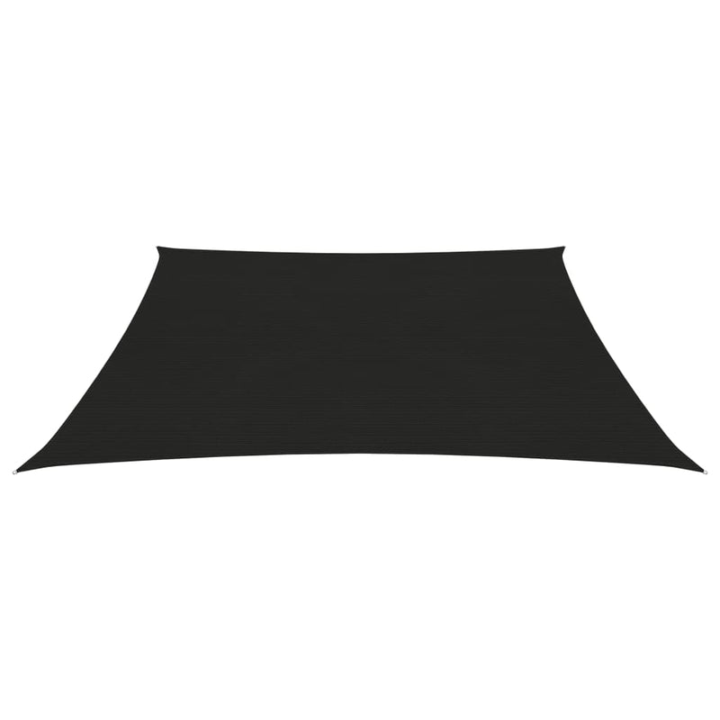 Afbeelding laden in galerijviewer, VidaXL Zonnezeil 160 g m² 6x6 m HDPE zwart
