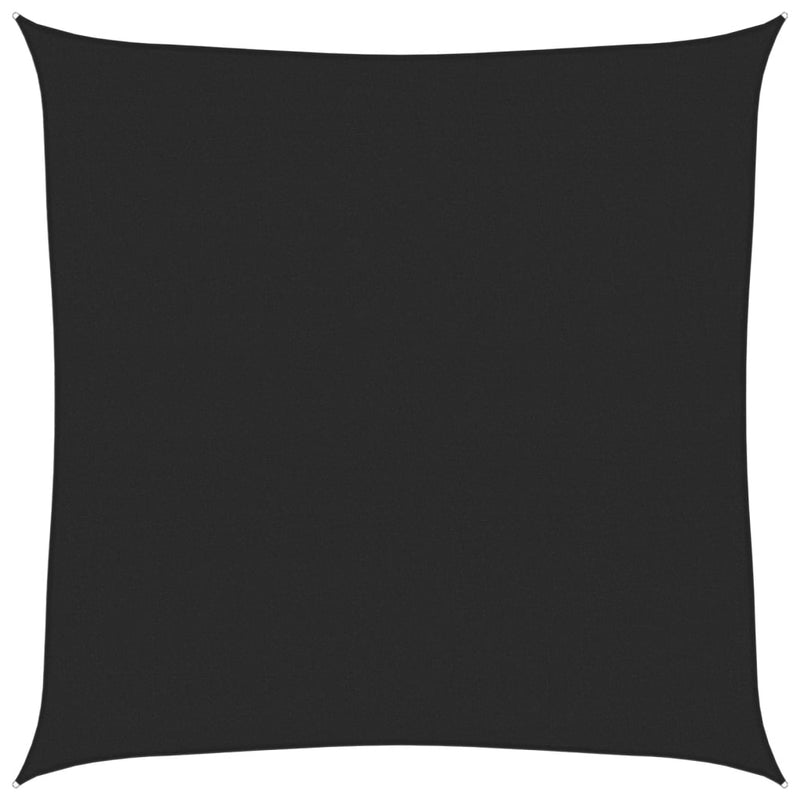 Afbeelding laden in galerijviewer, Vidaxl zonnezeil 160 g m² 7x7 m hdpe zwart
