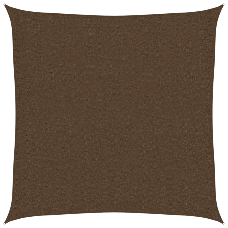 Afbeelding laden in galerijviewer, Vidaxl zonnezeil 160 g m² 2x2 m hdpe bruin
