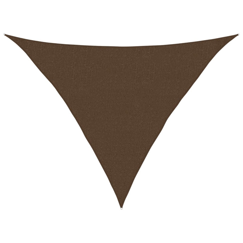 Afbeelding laden in galerijviewer, Vidaxl zonnezeil 160 g m² 2,5x2,5x3,5 m hdpe bruin
