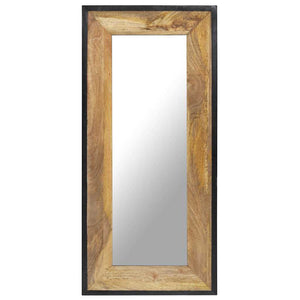 Vidaxl spiegel 110x50 cm massief mangohout