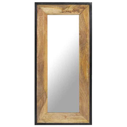 Vidaxl spiegel 110x50 cm massief mangohout