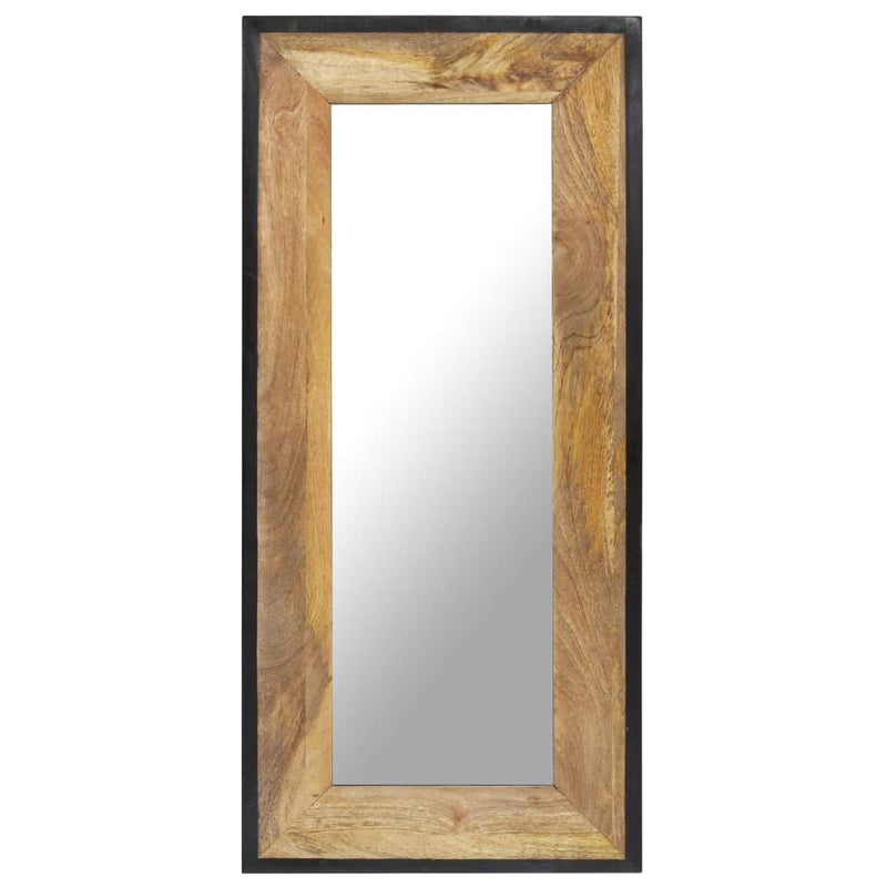 Afbeelding laden in galerijviewer, Vidaxl spiegel 110x50 cm massief mangohout

