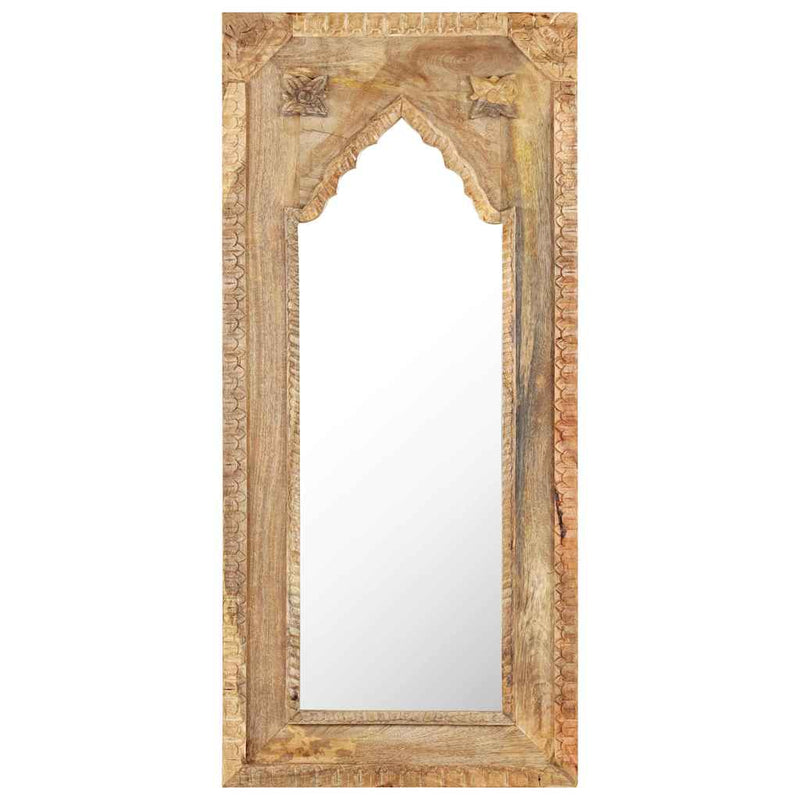 Afbeelding laden in galerijviewer, Vidaxl spiegel 50x3x110 cm massief mangohout
