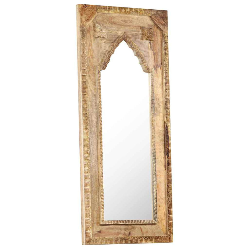 Afbeelding laden in galerijviewer, Vidaxl spiegel 50x3x110 cm massief mangohout
