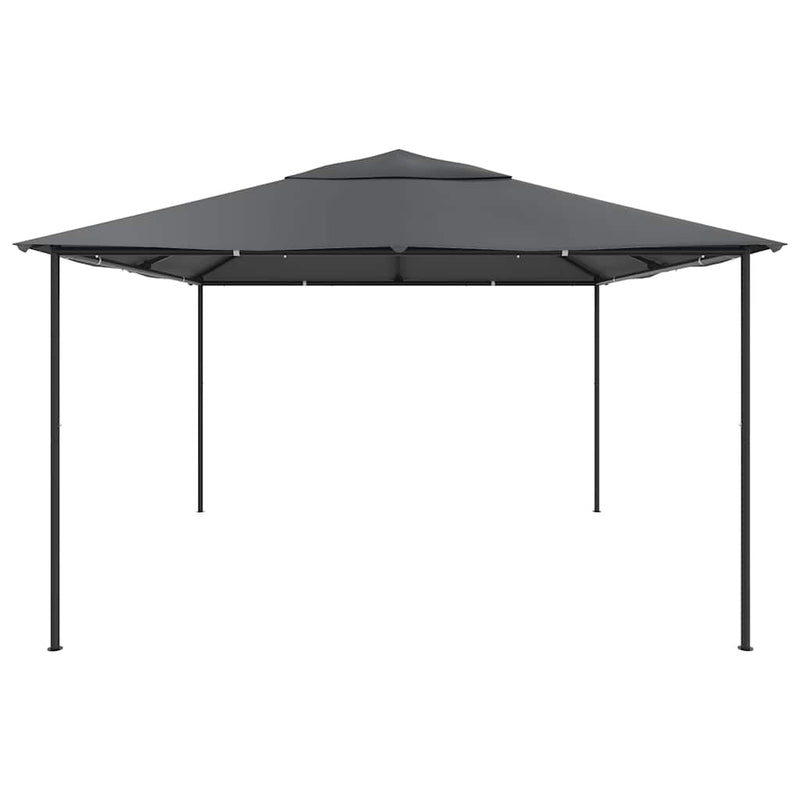 Afbeelding laden in galerijviewer, Vidaxl prieel 180 g m² 4x4x3 m antracietkleurig
