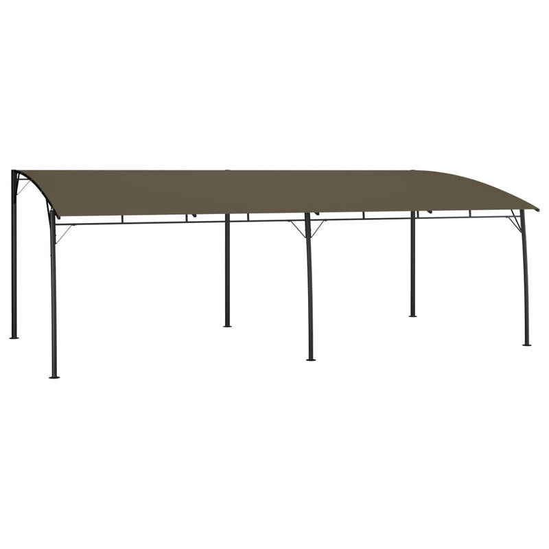 Afbeelding laden in galerijviewer, VidaXL Zonneluifel 6x3x2,55 m taupe
