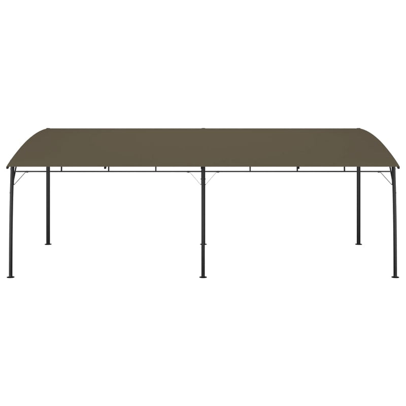 Afbeelding laden in galerijviewer, VidaXL Zonneluifel 6x3x2,55 m taupe
