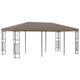 VidaXL Prieel 6x3 m stof taupe