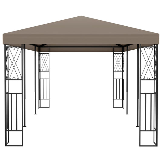 VidaXL Prieel 6x3 m stof taupe