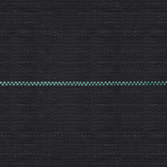 Vidaxl worteldoek 2x25 m pp zwart