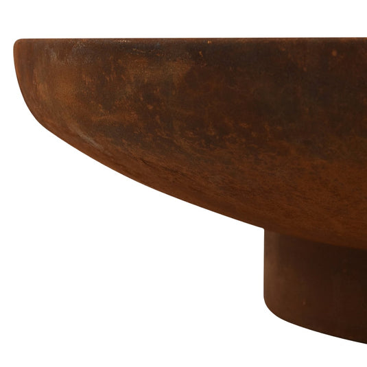 Vidaxl vuurplaats 80 cm staal