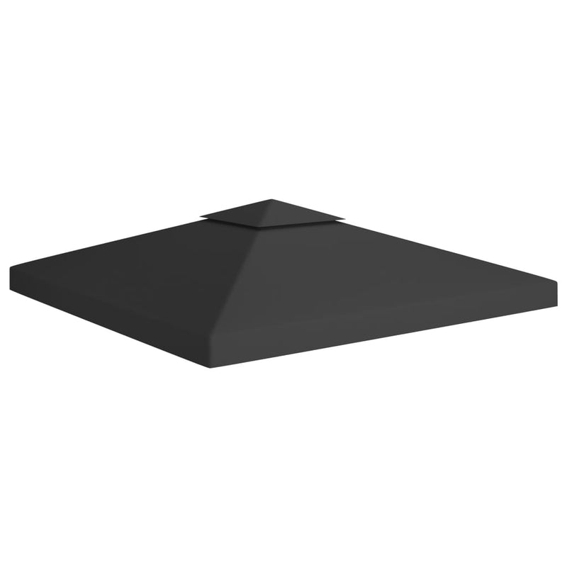 Afbeelding laden in galerijviewer, Vidaxl prieeldak 2-laags 310 g m² 3x3 m zwart
