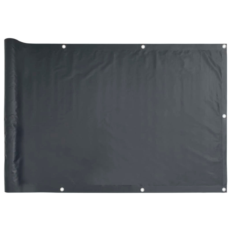 Afbeelding laden in galerijviewer, Vidaxl balkonscherm 120x400 cm oxford stof antraciet
