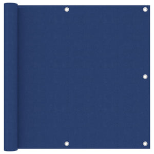Vidaxl balkonscherm 90x400 cm oxford stof blauw