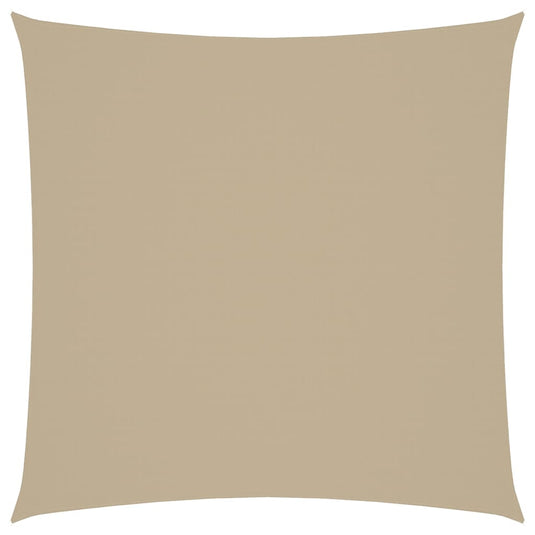 Vidaxl zonnescherm vierkant 3x3 m oxford stof beige
