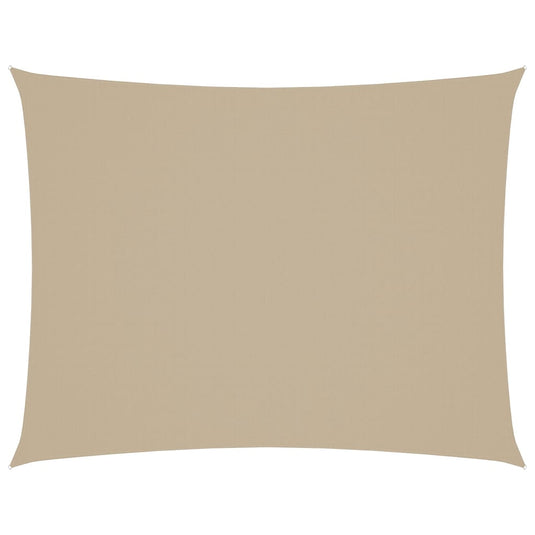 Vidaxl zonnescherm rechthoekig 3x4 m oxford stof beige
