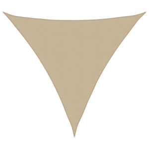 Vidaxl zonnescherm driehoekig 6x6x6 m oxford stof beige