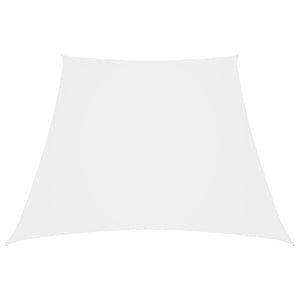 Vidaxl zonnezeil trapezium 2 4x3 m oxford stof wit