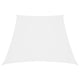 Vidaxl zonnescherm trapezium 4 5x4 m oxford stof wit